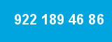 922 189 46 86 922 189 46 86